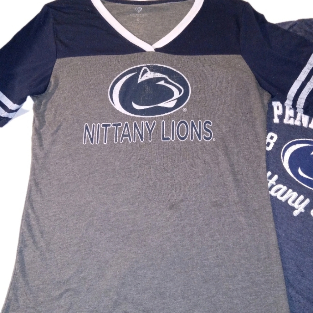 Womens 2 Pc Bundle Penn State Tshirts Medium - Picture 2 of 9